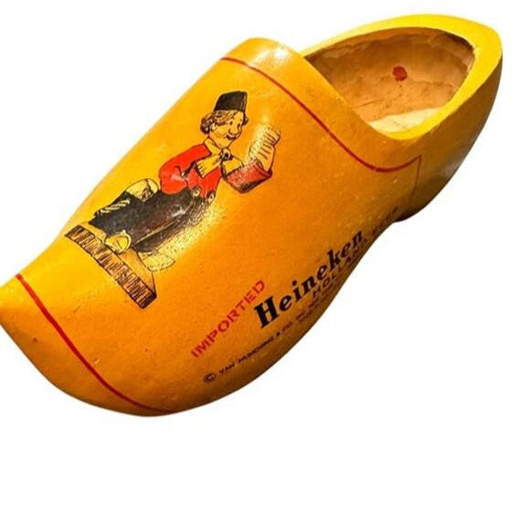 No Brand Other - Vintage Heineken Imported Beer From Holland Advertising Wooden Decor